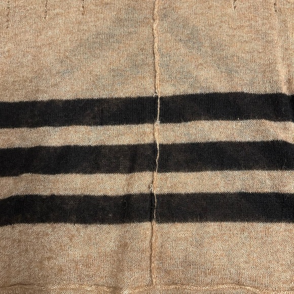 Free People ‘Twelve Roses’ Oversized Alpaca V-Neck Pullover Sweater - Picture 6 of 13